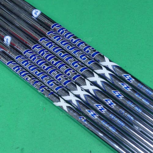 Project X LZ 5.5 115g .355 Regular Flex Pulled Steel Iron Shafts SET OF 7