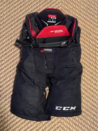 Men's Junior Medium CCM Jetspeed FT4 Pro Hockey Pants (Used)