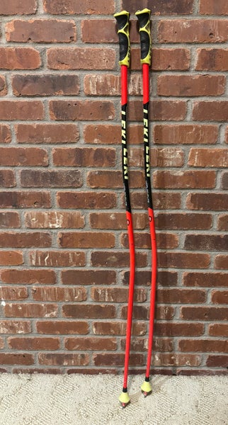 48in (120cm) Leki World Cup Lite GS Racing Ski Poles (Used)