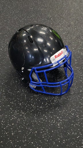 Used Riddell VICTOR FB Helmet Black LG 11849-S000032119