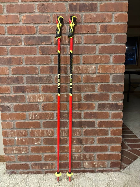 Leki World Cup Lite SL Racing Ski Poles (Used) 46 in (115cm)