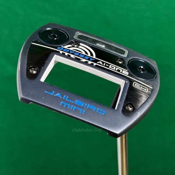 Odyssey Ai-ONE Jailbird Mini CH Crank Hosel 33" Putter SL90 w/ Super Stroke & HC