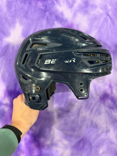 Blue Medium Bauer Re-Akt 150 Helmet (Used)