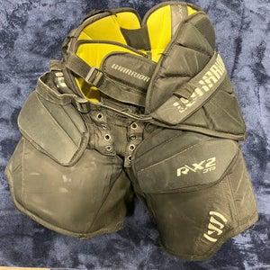 Black Junior Small Warrior Ritual X2 Hockey Goalie Pants (Used)