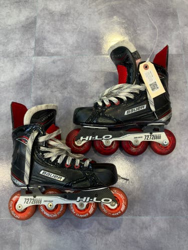 Junior Bauer Vapor XR600 Inline Skates Regular Width Size 4 (Used)