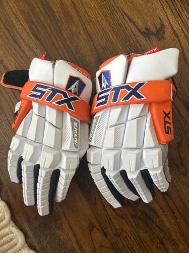 STX Surgeon RZR2 Lacrosse Gloves Large (New)
