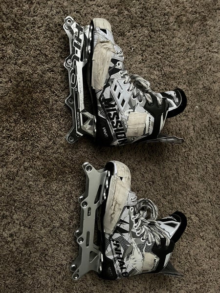 Mission Inhaler WM03 Inline Skates Wide Width Size 7 (Used)
