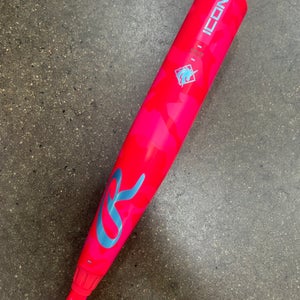 2025 Rawlings Icon Composite Bat USSSA Certified (-10) Composite 20 oz 30" (Used)