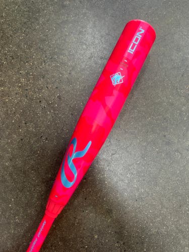 2025 Rawlings Icon Composite Bat USSSA Certified (-10) Composite 20 oz 30" (Used)