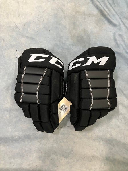 Black Junior CCM Edge Gloves 12" (Used)