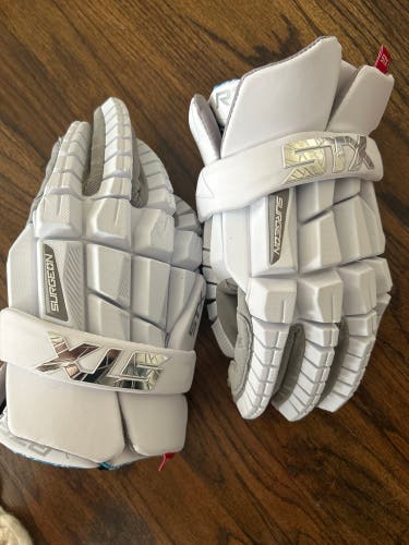 STX Surgeon RZR2 Lacrosse Gloves Large (New)
