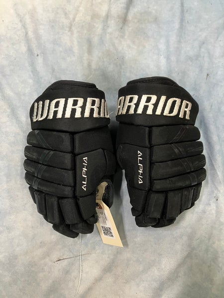 Black Junior Warrior Alpha DX4 Gloves 10" (Used)