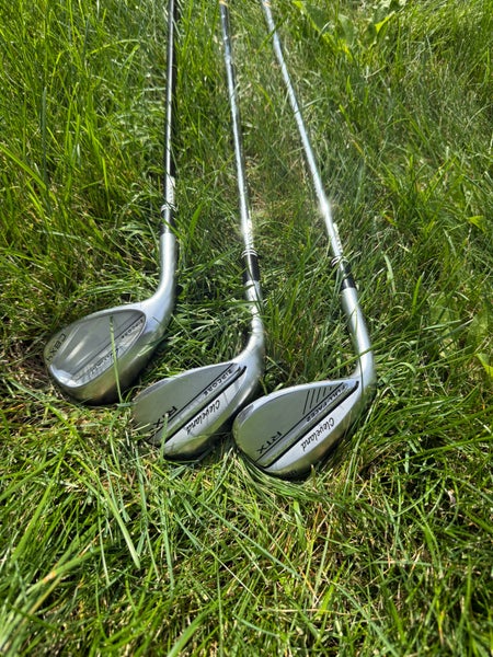 Cleveland RTX 6 56*, RTX Full Face 2 60*, and CBX 4 52* (Left Handed)