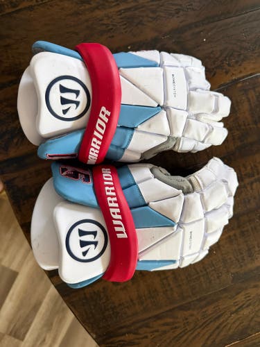 Warrior EVO QX Lacrosse Gloves Extra Large (Used)