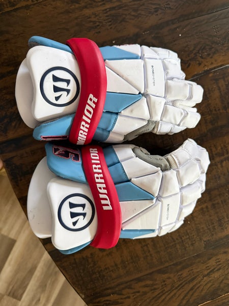 Warrior EVO QX Lacrosse Gloves Extra Large (Used)