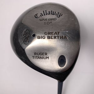 Callaway Original Great Big Bertha Driver 10* GBB UL Regular Graphite Mens RH