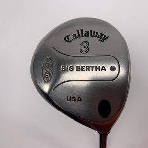 Callaway S2H2 3 Fairway Wood 15* Various Regular Graphite Mens RH