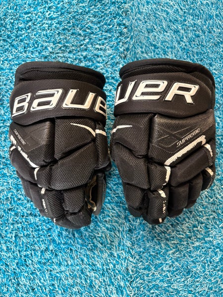 Black Bauer Supreme Ultrasonic Gloves 10" (Used)