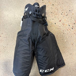 Black Junior Large CCM QLT 230 Hockey Pants (New)