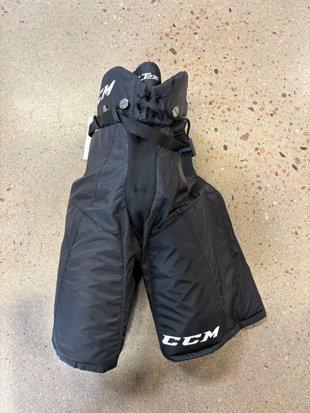 Black Junior Large CCM QLT 230 Hockey Pants (New)
