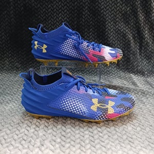 New Under Armour UA Spotlight 4 MC USA Football Cleats Men 3027307-400 Size 11.5