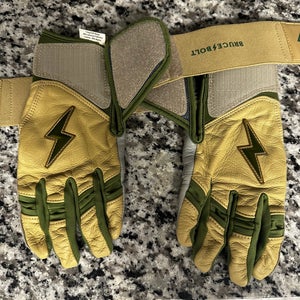 Bruce Bolts YOUTH Large Batting Gloves