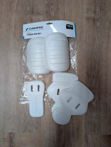 Champro football 5-pad set (2 thigh, 2 hip, 1 tail) (New)