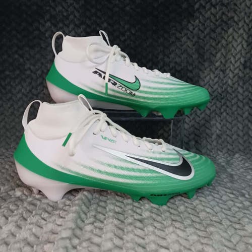 Nike Air Zoom Vapor Pro 1 Green White Football Cleats HM8850-100 Men’s Size 9