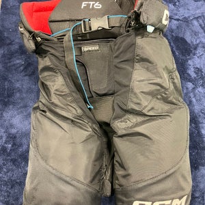 Black Senior Medium CCM Jetspeed FT6 Pro Hockey Pants (Used)