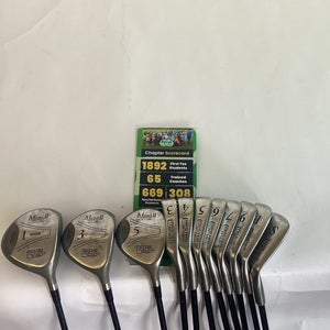 Master Grip Golf Complete Set Woods And Irons With Ladies Graphite Shafts