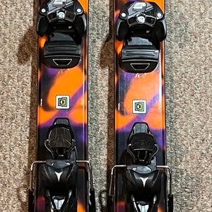 K2 155 cm All Mountain Mindbender Skis With Bindings Max Din 11 (Used)