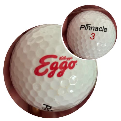 KELLOGG’S EGGO LOGO GOLF BALl (PINNACLE)- NWOT!