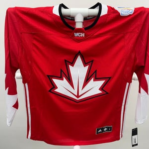Adidas Team Canada 2016 World Cup of Hockey Jersey Red Large BNWT