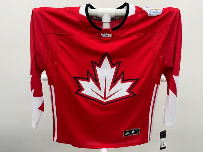 Adidas Team Canada 2016 World Cup of Hockey Jersey Red Large