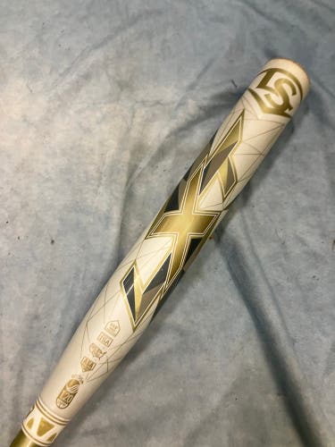 White 2019 Louisville Slugger LXT Composite Bat (-10) Composite 22 oz 32" (Used)