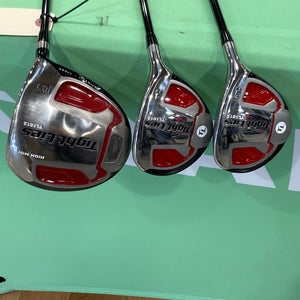MINT CONDITION Men's Adams Tight Lies TL1012 Right Handed Driver, 3 Wood, 5 Wood Combo | Uniflex