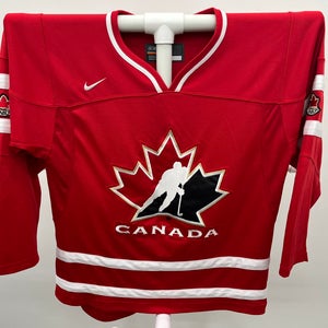 Nike Bauer Team Canada 2010 IIHF World Junior Hockey Jersey Red Large