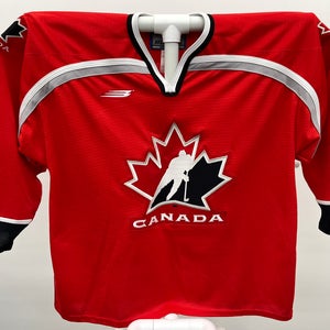 Bauer Team Canada 1998 Nagano Olympic Hockey Jersey Red XL
