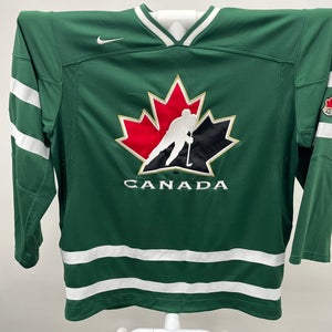 Nike Team Canada 2010 IIHF World Junior Hockey Jersey Green Large