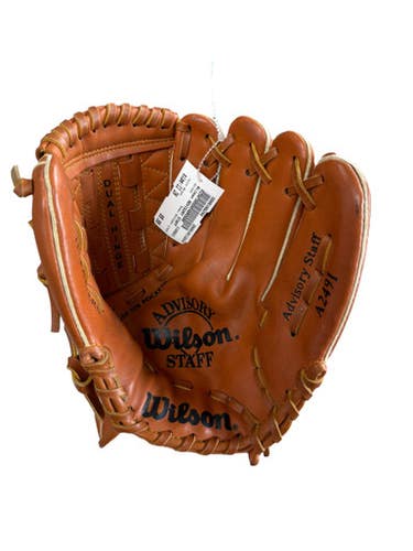 Used Wilson ADVISORY STAFF BB/SB Glove RH Throw Brown 11" 11833-S000166249