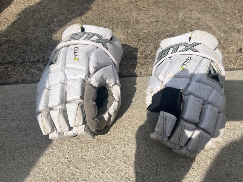 STX Cell V Lacrosse Gloves Medium (Used)