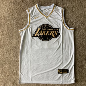 NEW - Mens Stitched Nike NBA Jersey - LeBron James - Lakers - XL