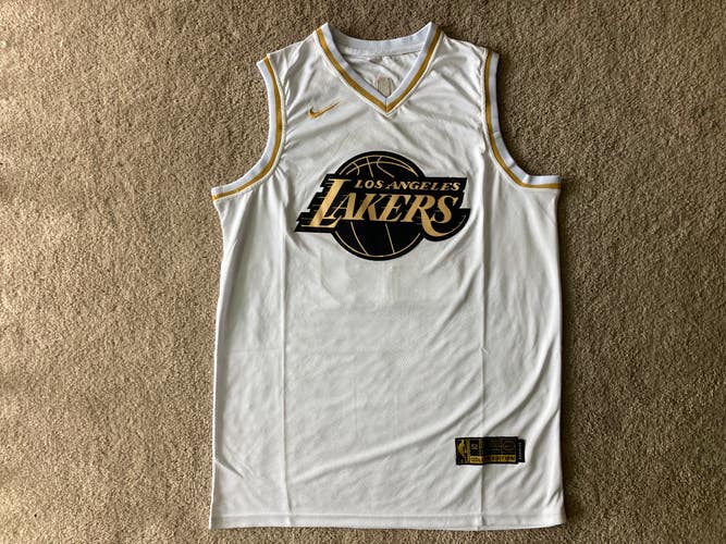 NEW - Mens Stitched Nike NBA Jersey - LeBron James - Lakers - XL