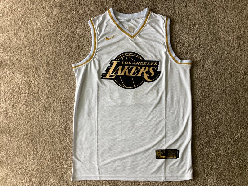 NEW - Mens Stitched Nike NBA Jersey - LeBron James - Lakers - XL