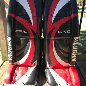 34+2 Vaughn Epic 8800 Goalie Leg Pads (Used)