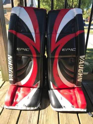 34+2 Vaughn Epic 8800 Goalie Leg Pads (Used)