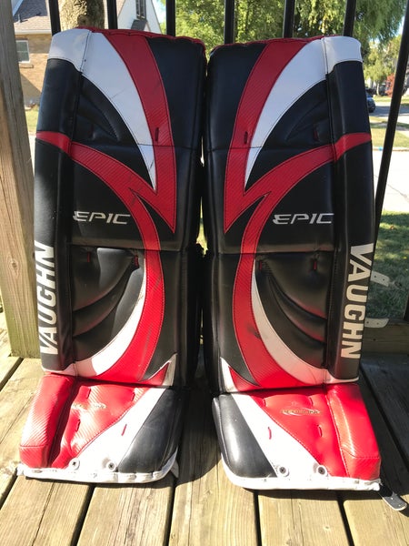 34+2 Vaughn Epic 8800 Goalie Leg Pads (Used)