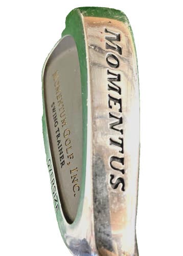 Momentus Golf Weighted 40 Oz Swing Trainer RH 34.5" Alignment Practice Grip Nice