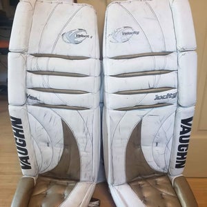 36" Vaughn Velocity V2 Goalie Leg Pads Pro Stock (Used)