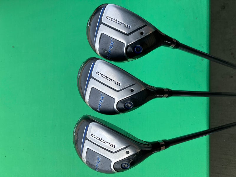 Cobra MAX Hybrid Set 3H, 4H, 5H | Regular Flex (Used)
